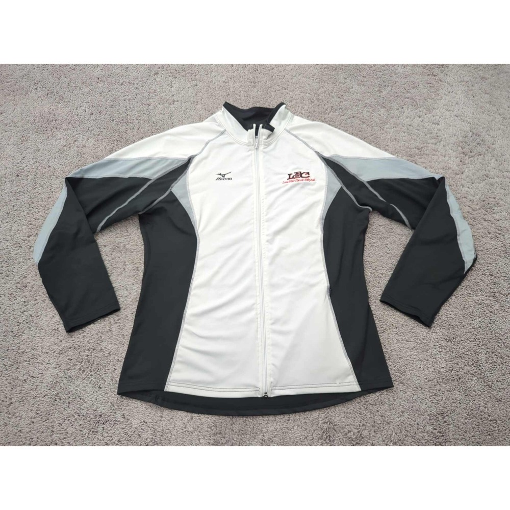 Lone Star Classic Volleyball Jacket Womens XL Mizuno DryLite Made in Taiwan